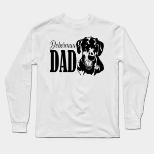 Doberman Dad Gifts Long Sleeve T-Shirt